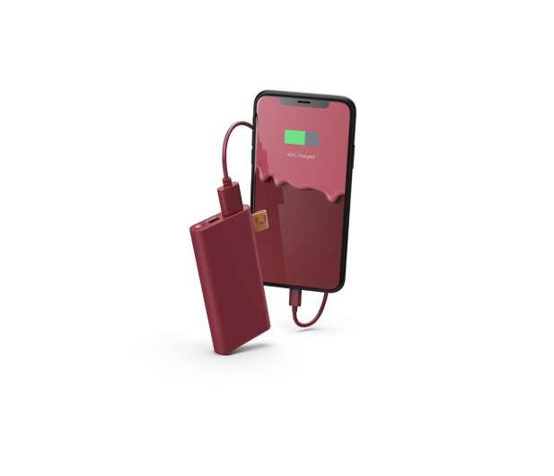 Fresh N Rebel Power Bank 3000 mAh (USB-C, Ruby Red) - 545686 - zdjęcie 3